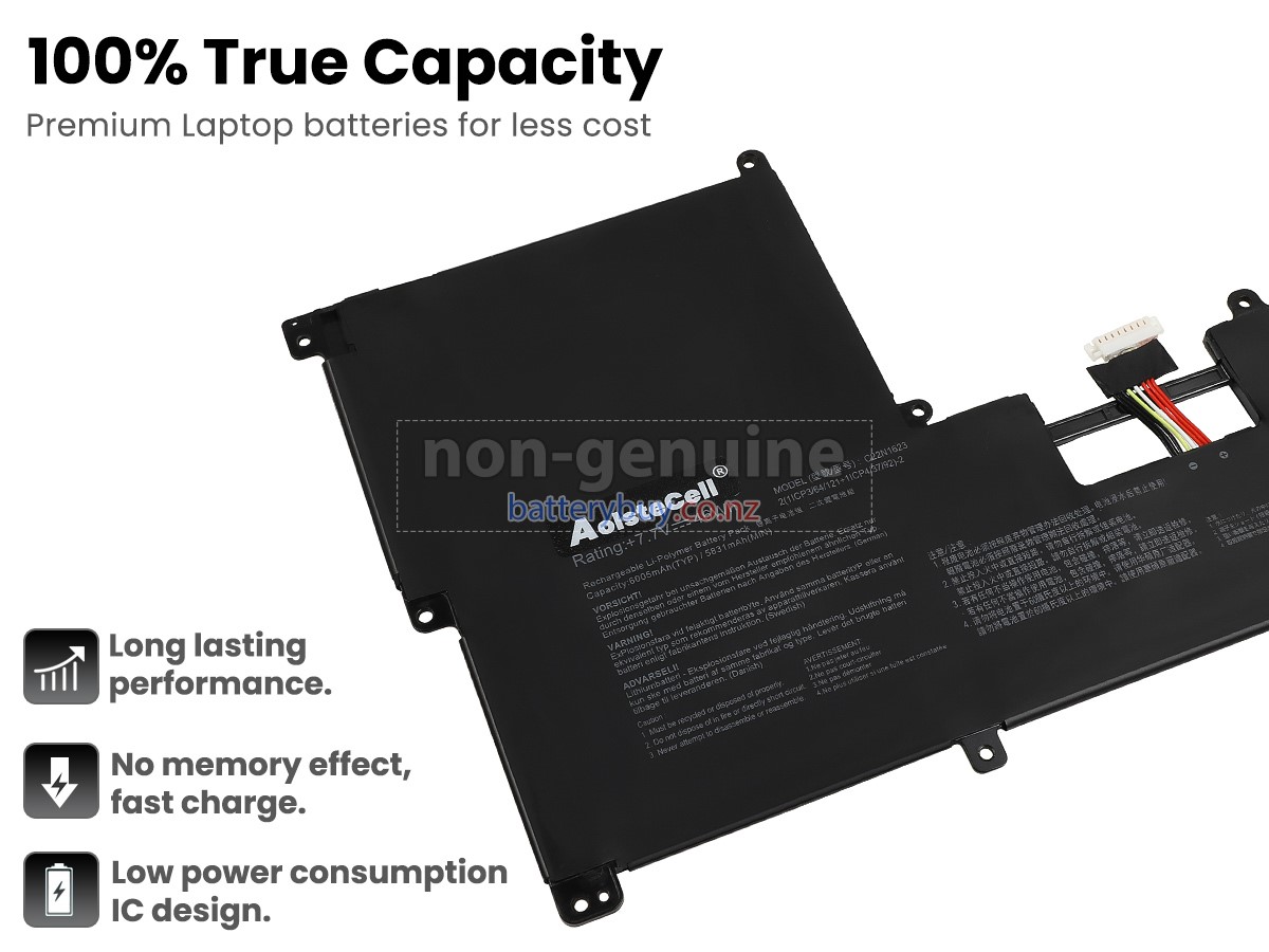 replacement Asus ZenBook 3 DELUXE UX490UA-BE033T battery