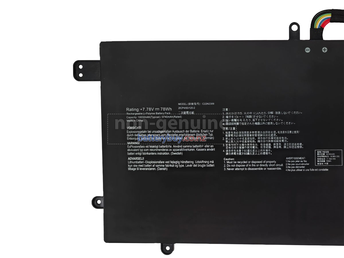replacement Asus TUF GAMING A14 FA401WV-WB94 battery