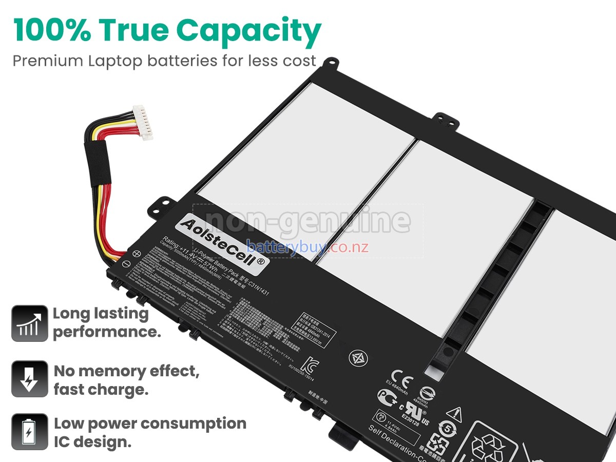 replacement Asus 0B200-01600200 battery