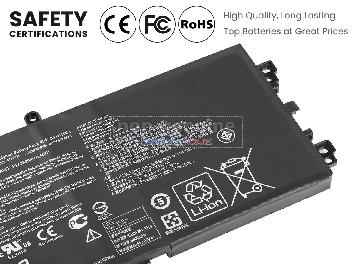 replacement Asus 0B200-01880000 battery