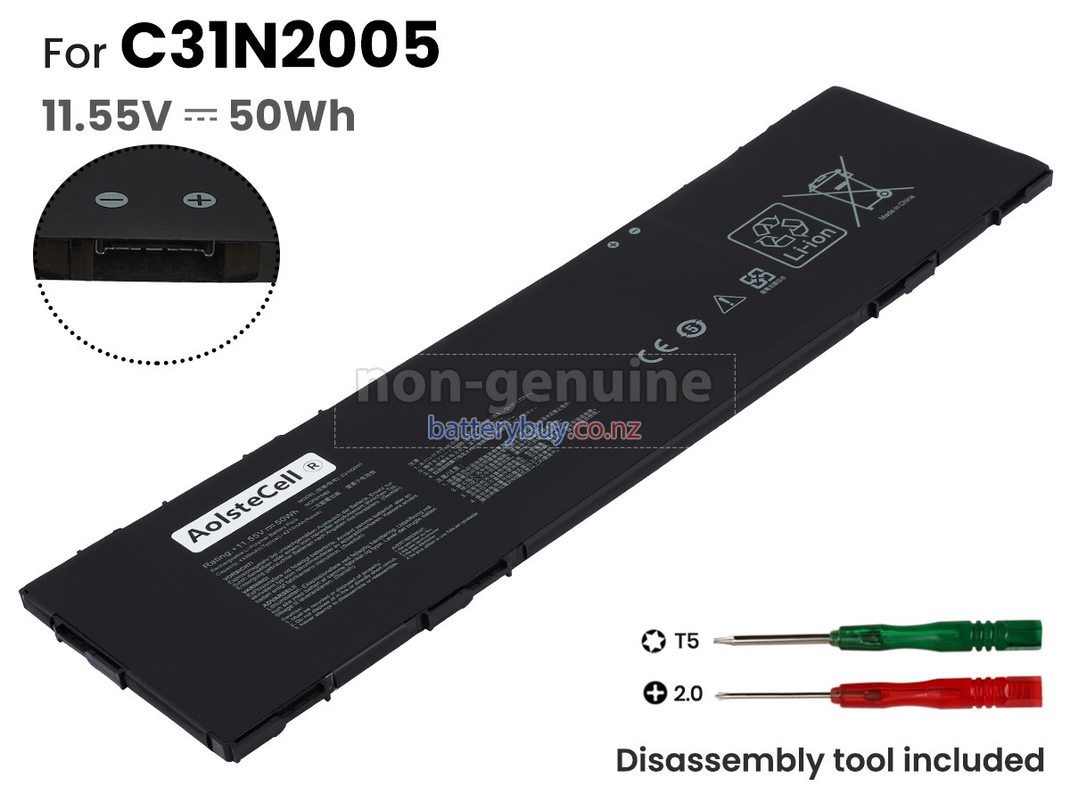 replacement Asus Chromebook Flip CX3 CX3400FMA-GE586T-S battery