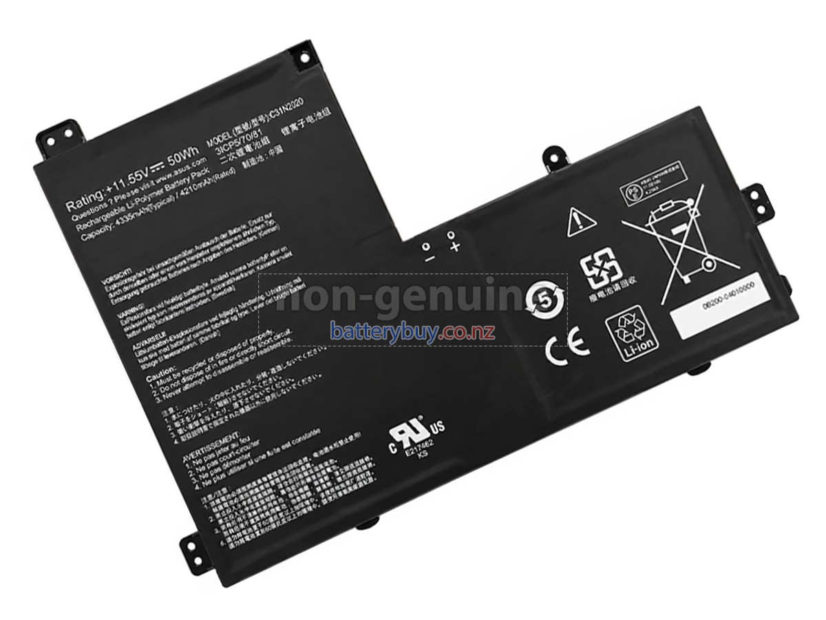 replacement Asus Chromebook Flip CM1 CM1400FXA-EC0046 battery