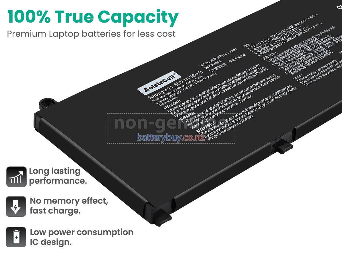 replacement Asus ZenBook Flip 15 Q528EH battery