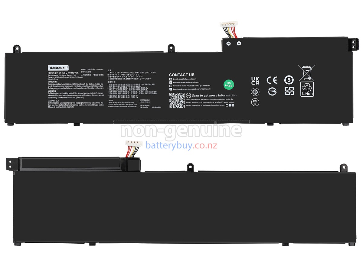 replacement Asus ZenBook Flip 15 Q528EH battery