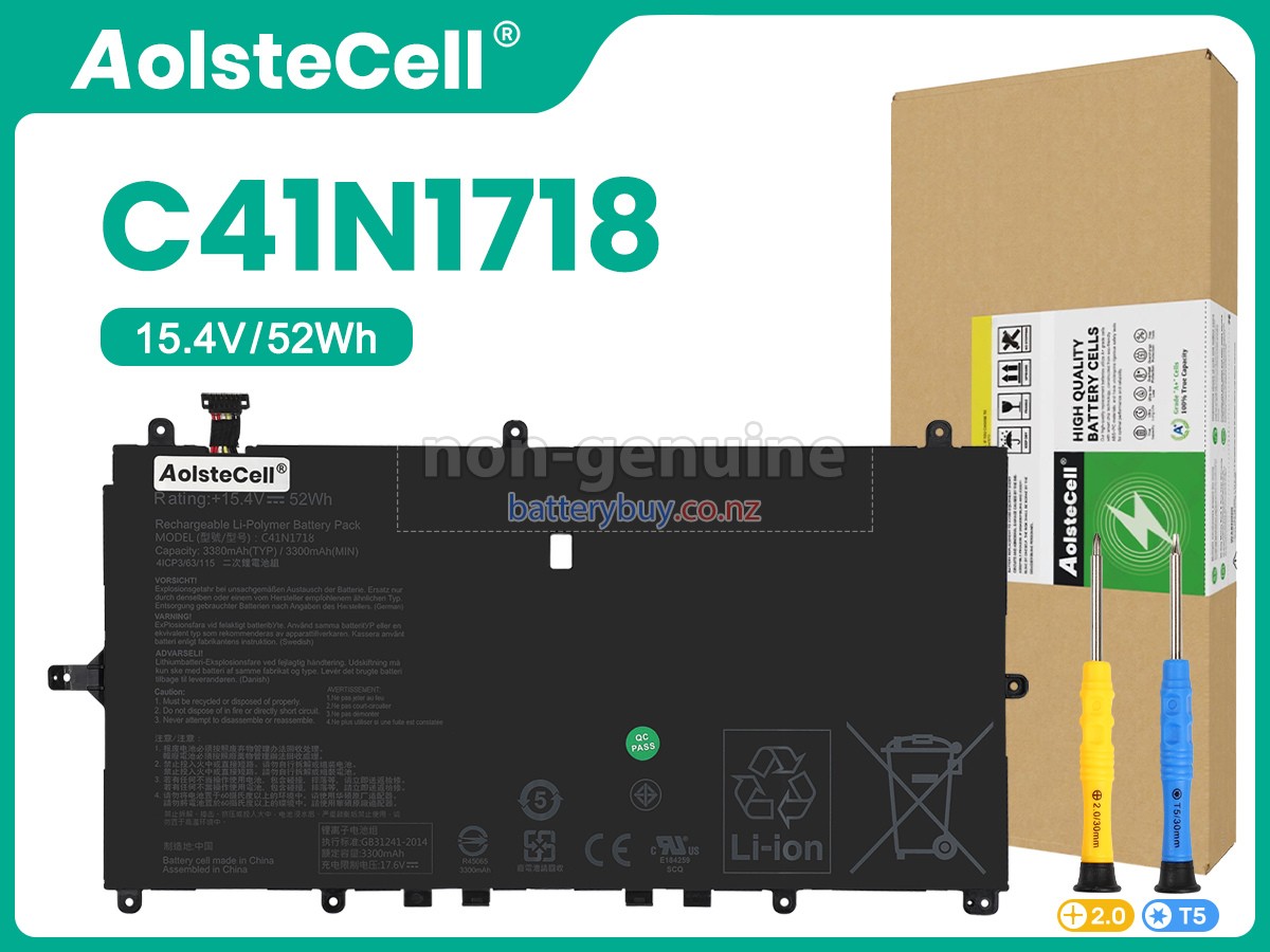 replacement Asus NOVAGO TP370QL-EL002T battery