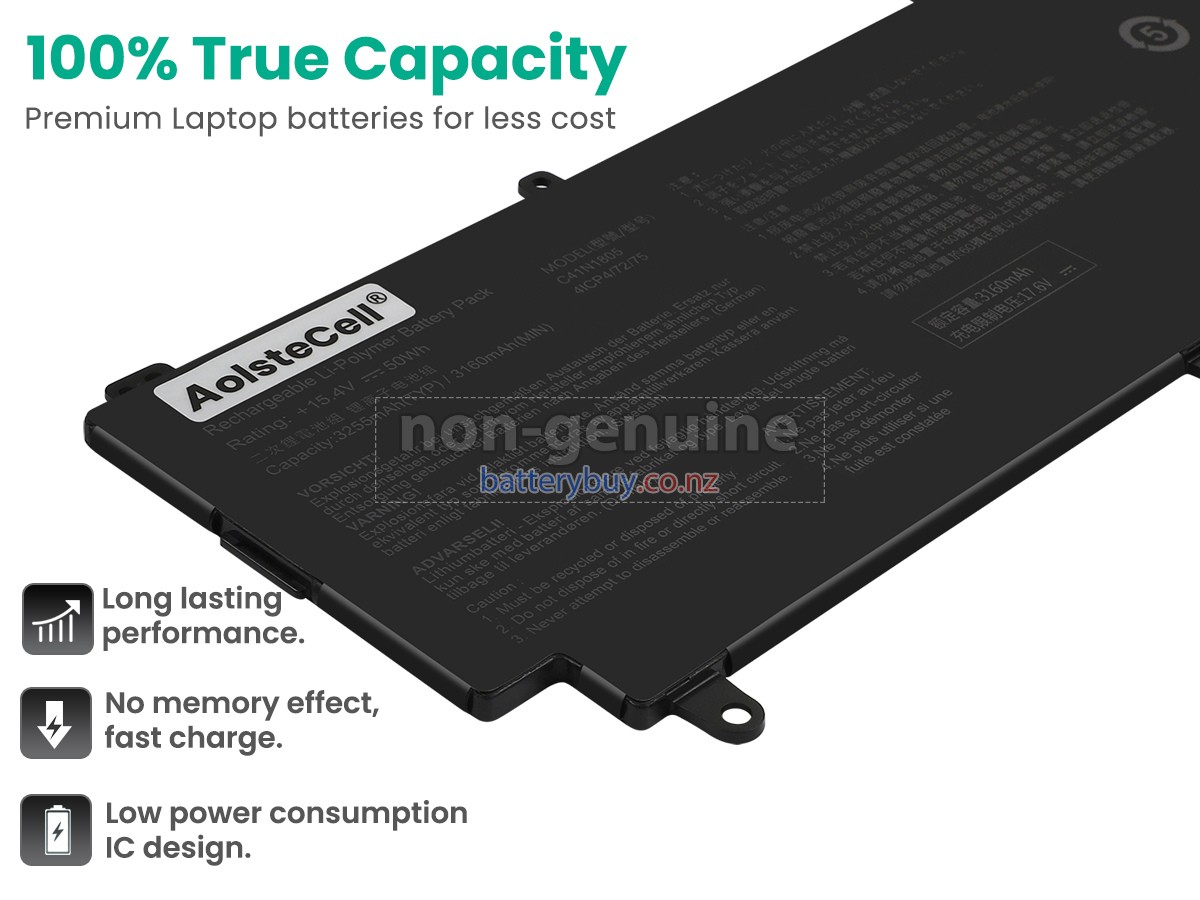 replacement Asus Rog ZEPHYRUS S GX531GS-AH78 battery
