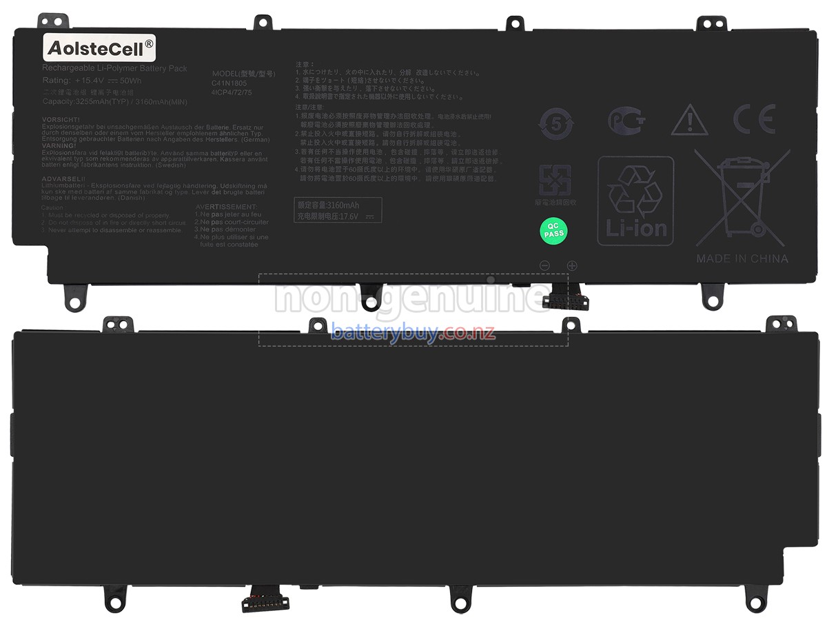 replacement Asus Rog ZEPHYRUS S GX531GS-AH78 battery