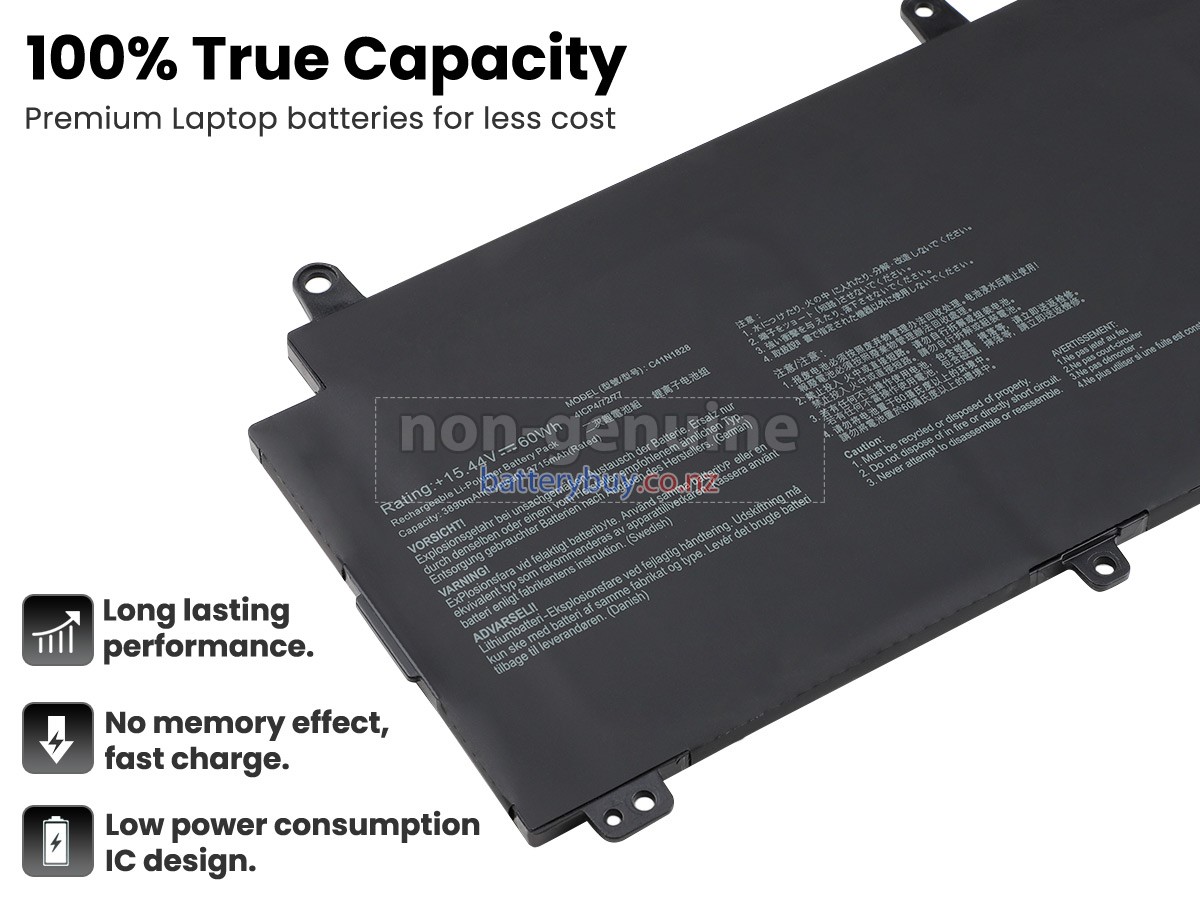 replacement Asus Rog ZEPHYRUS S GX535GV-ES006T battery