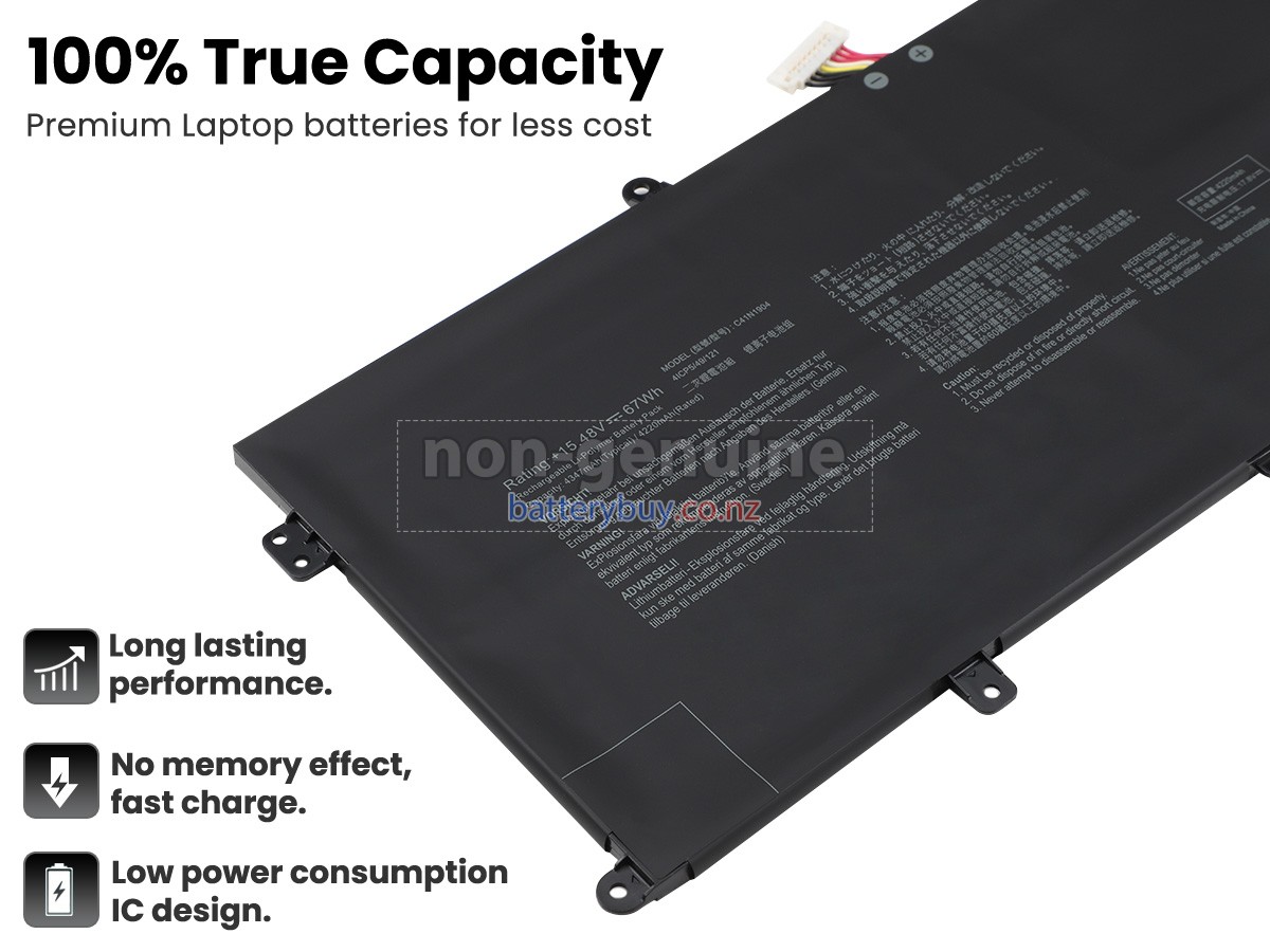 replacement Asus ZenBook 13 UM325UA-0032G5700U battery
