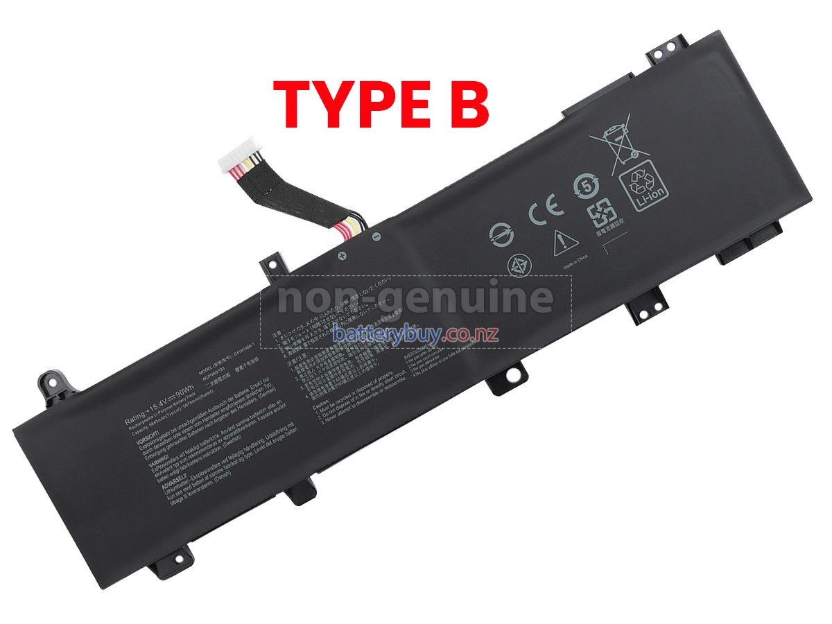 replacement Asus TUF GAMING F15 FX506HC-HN005T battery