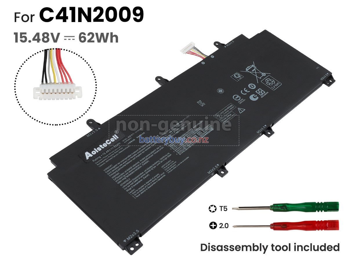replacement Asus Rog FLOW X13 GV301QC-K6027T battery