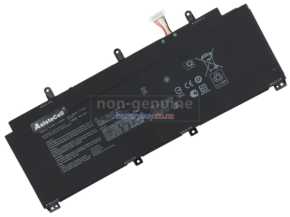replacement Asus Rog FLOW X13 GV301QC-K6027T battery