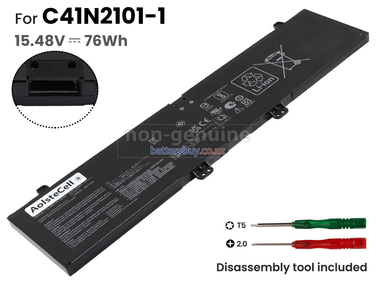 replacement Asus C41N2101-1 battery