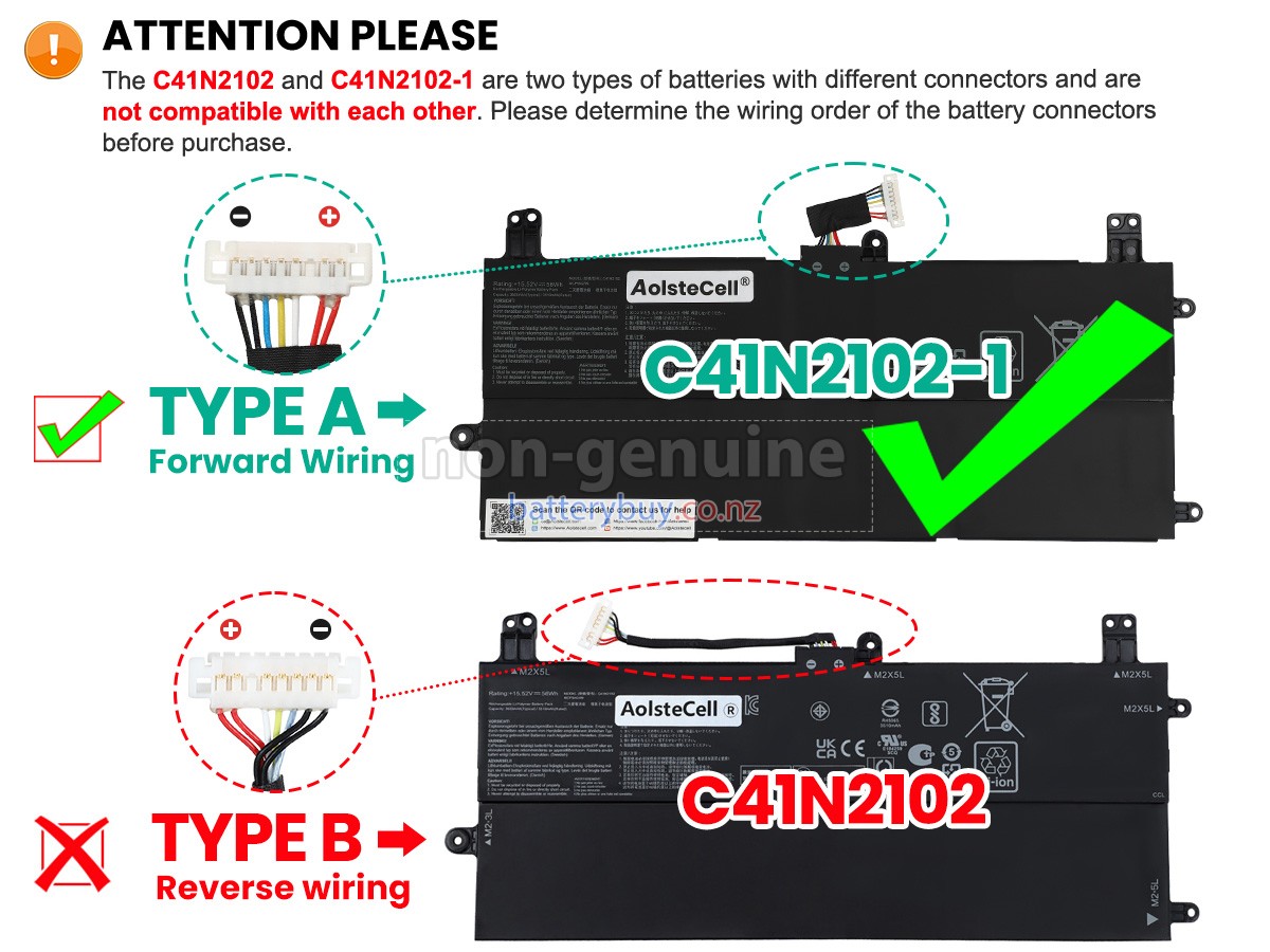 replacement Asus Rog FLOW Z13 GZ301ZE-LD183W battery