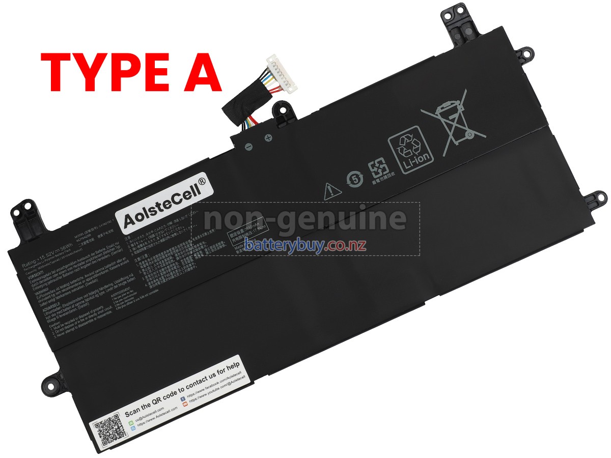 replacement Asus Rog FLOW Z13 GZ301ZE-LD183W battery