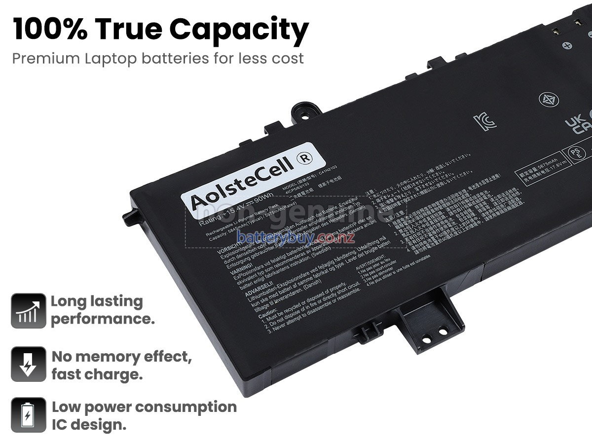 replacement Asus C41N2103 battery