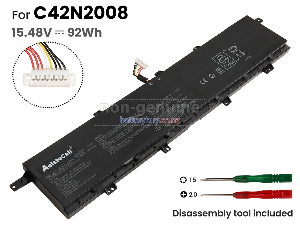 replacement Asus ZenBook Pro DUO 15 UX582HS-H2003R battery