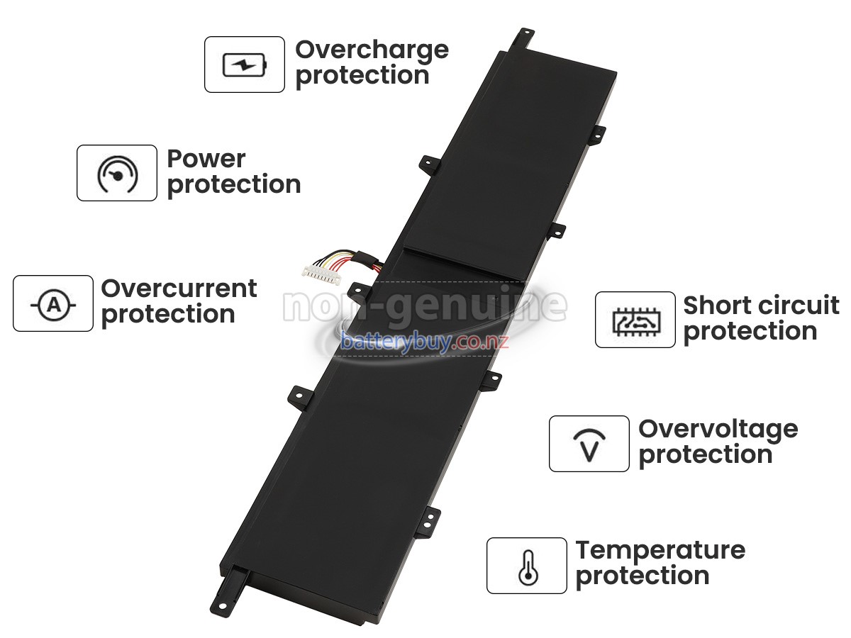 replacement Asus ZenBook Pro DUO 15 UX582HS-H2003R battery