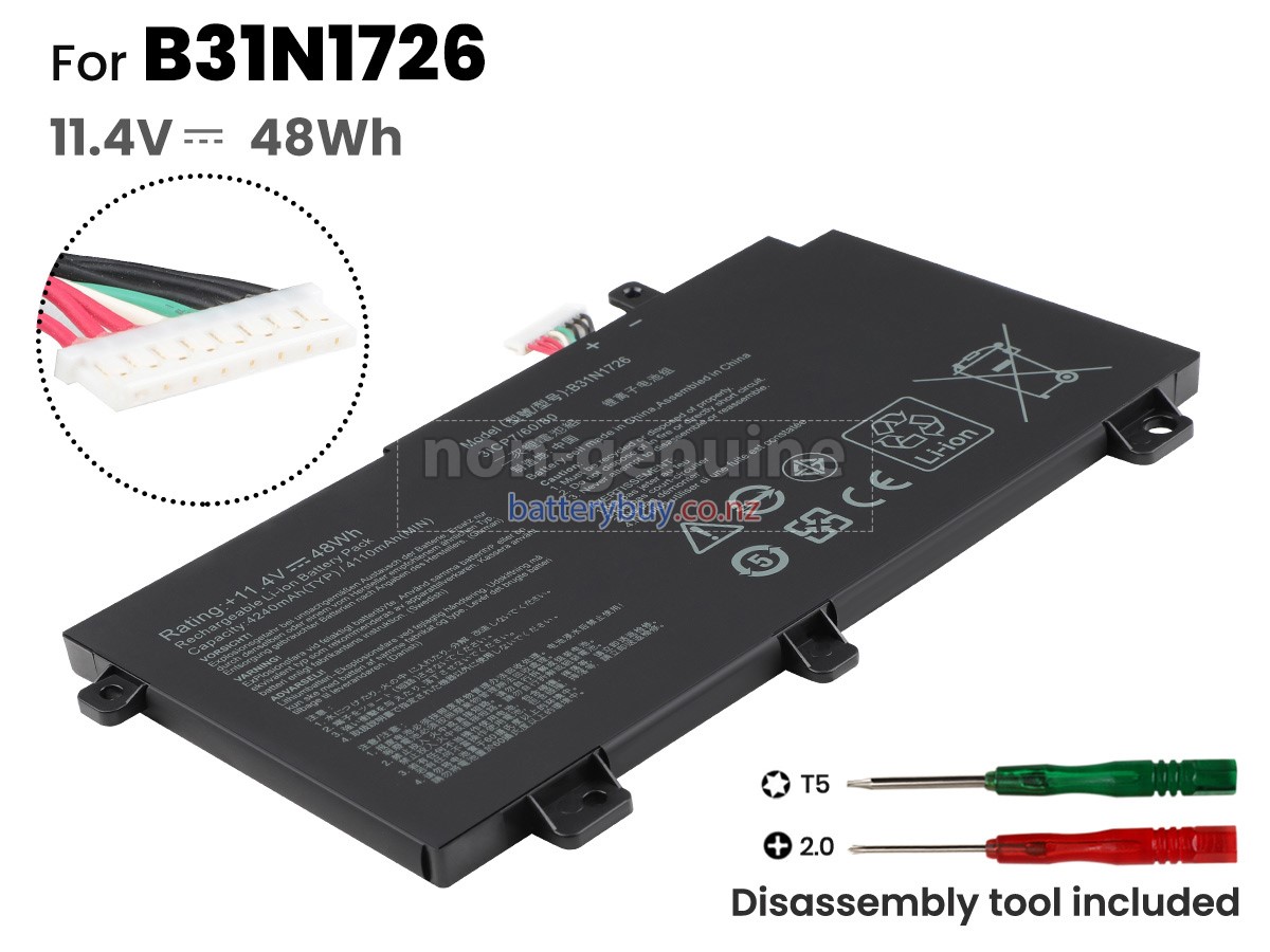 replacement Asus FX505GM battery