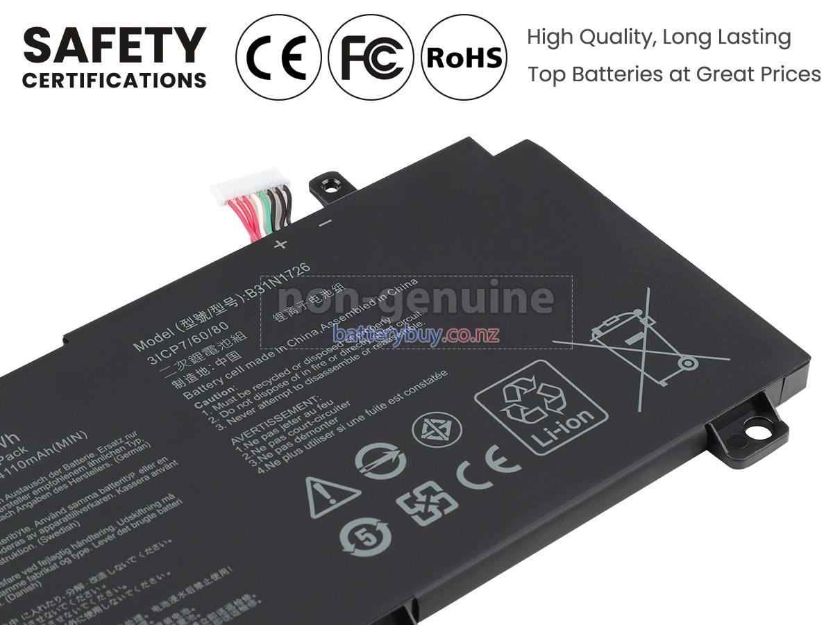 replacement Asus TUF GAMING F15 FX506HC-HN005T battery
