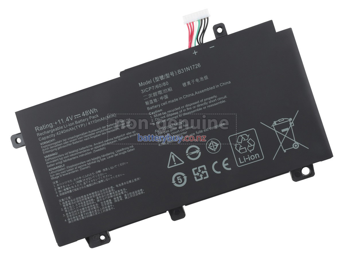 replacement Asus FX505GM battery