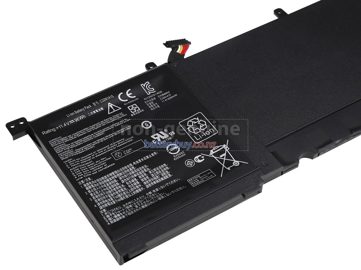 replacement Asus UX501JW-DS71T battery