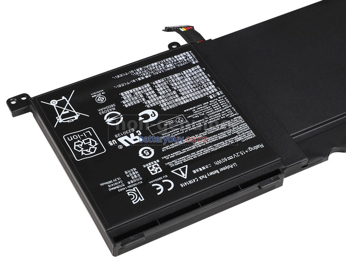 replacement Asus UX501JW-DS71T battery