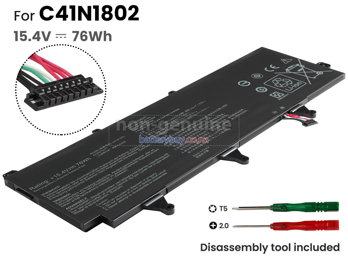 replacement Asus Rog ZEPHYRUS S GX735GV battery
