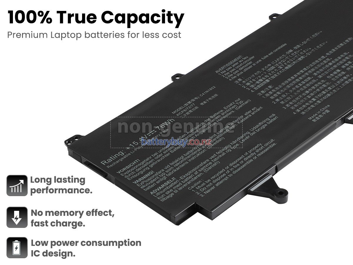 replacement Asus Rog ZEPHYRUS S GX735GV battery