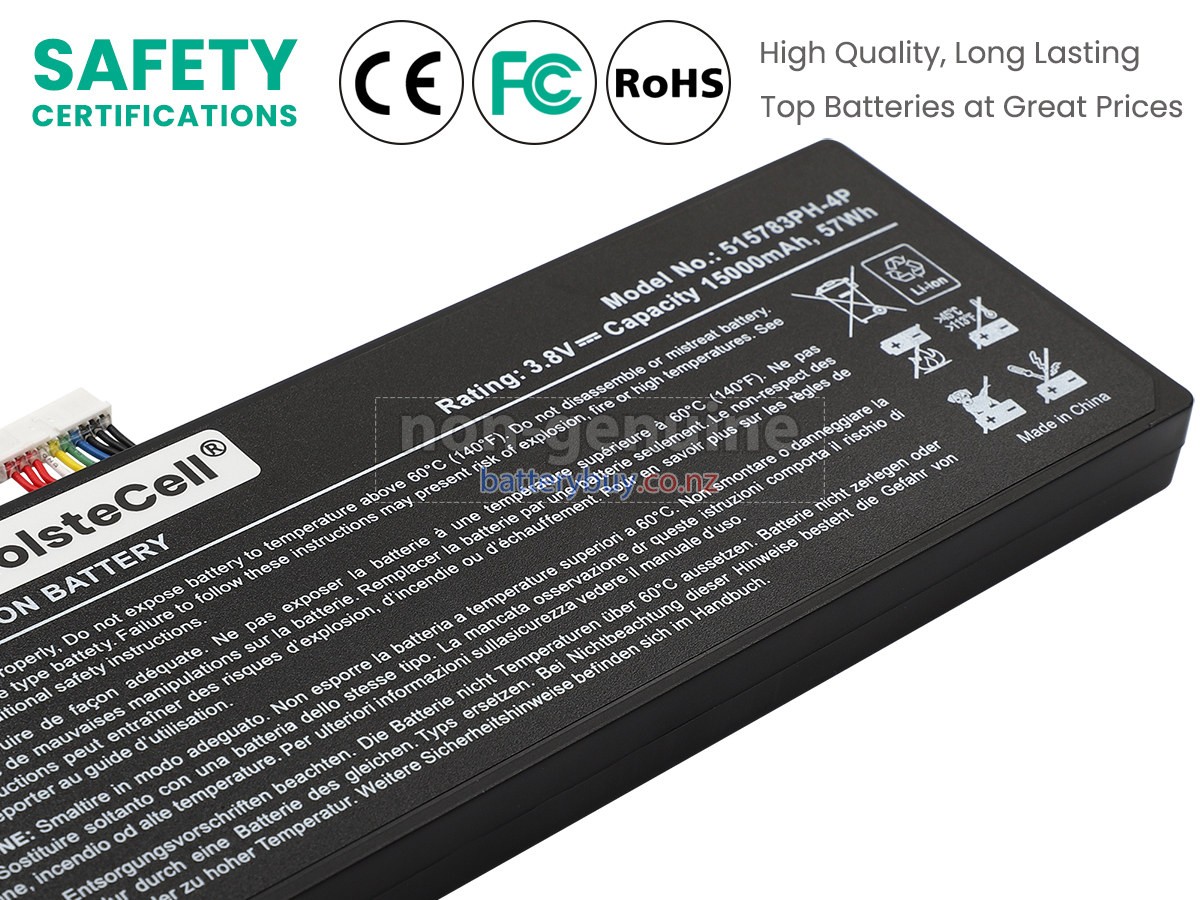 replacement AUTEL 515783PH-4P battery