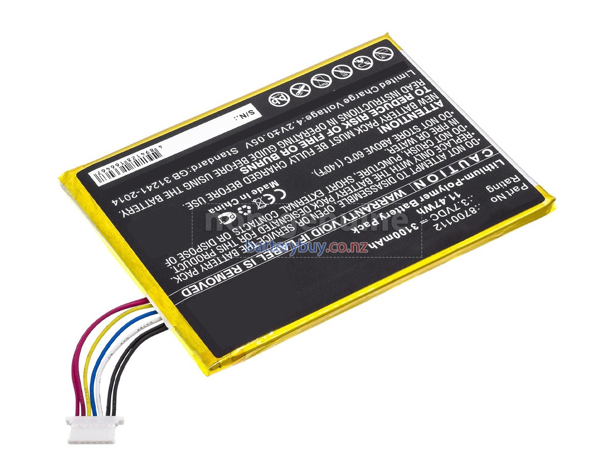 replacement Bang Olufsen 8700112 battery