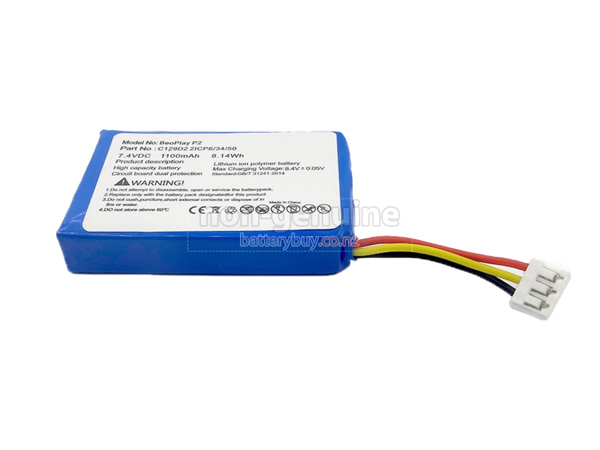 replacement Bang Olufsen BEOPLAY P2 battery