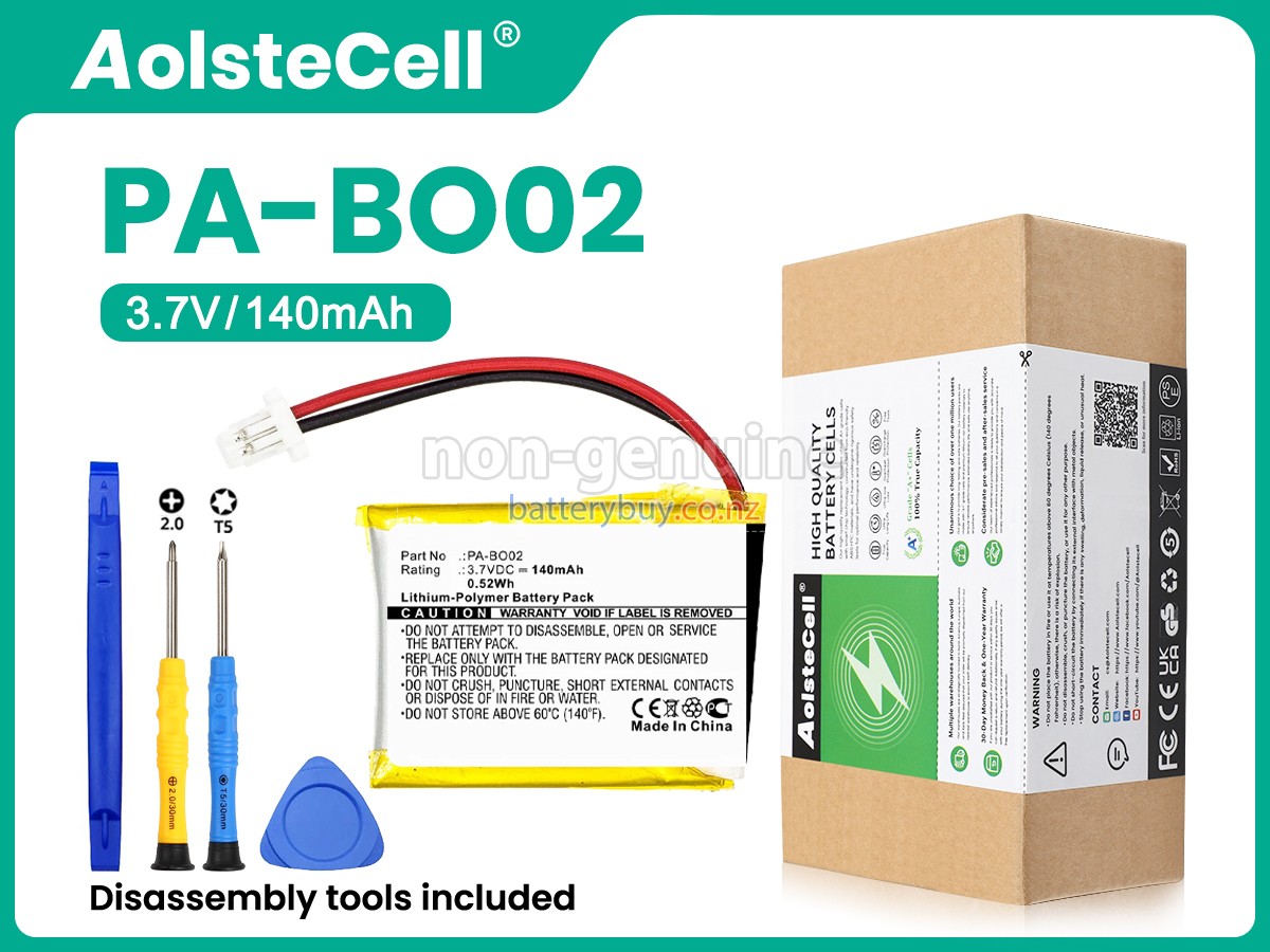 replacement Bang Olufsen PA-BO02 battery