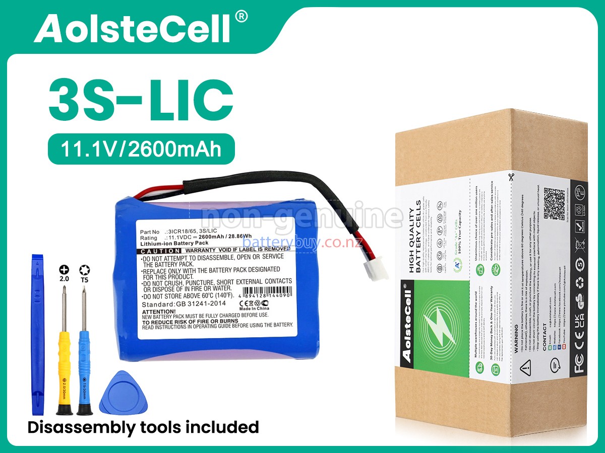 replacement Bang Olufsen 3S/LIC battery