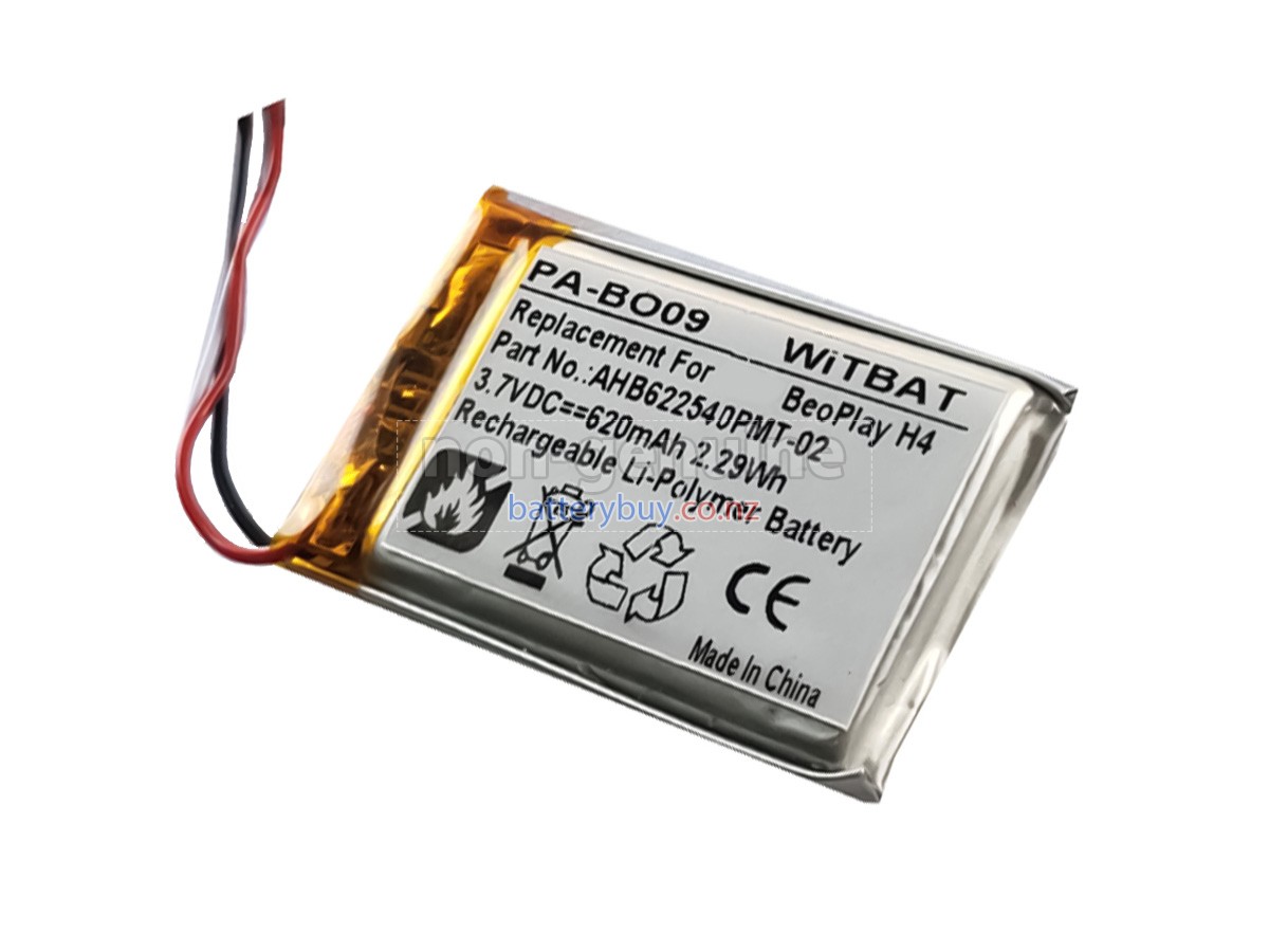 replacement Bang Olufsen PA-BO09 battery