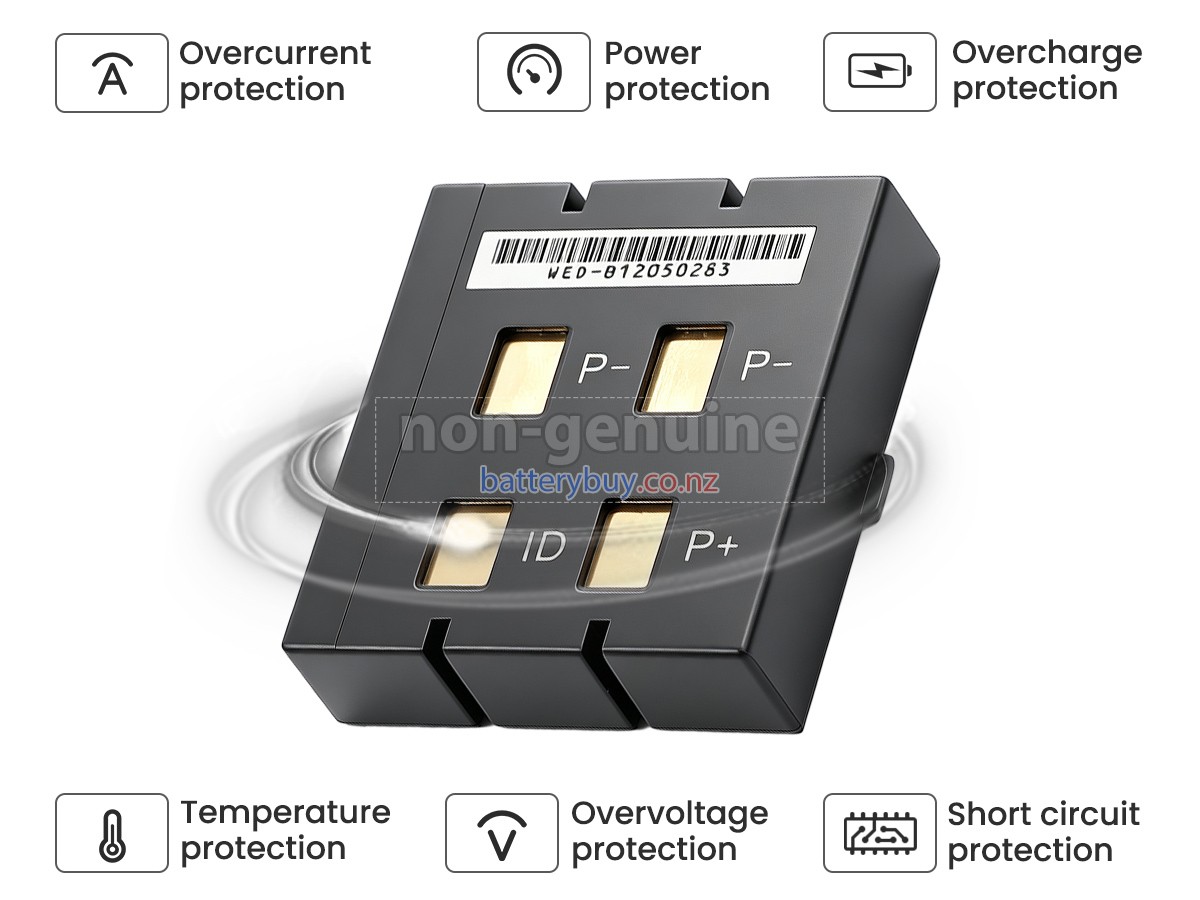 replacement Biolight 12-100-0002 battery