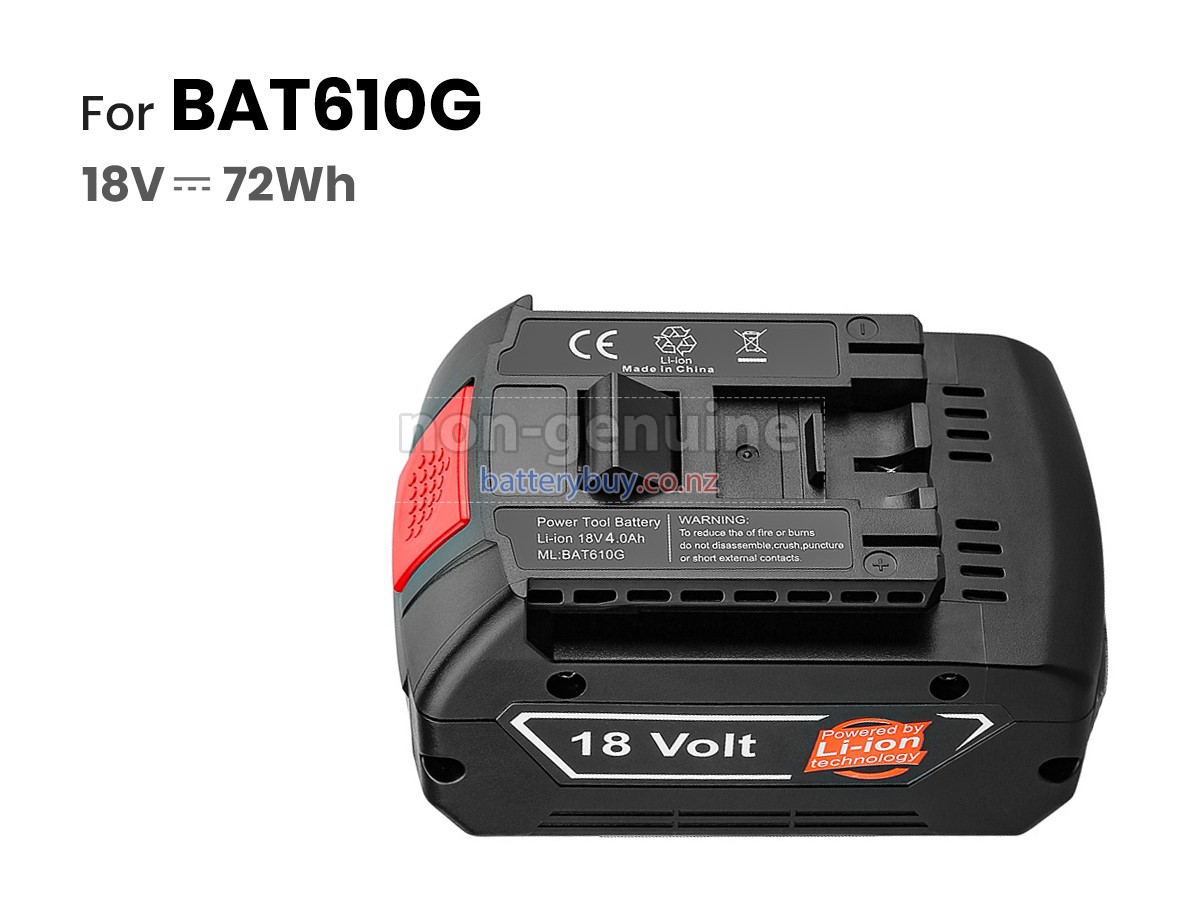 replacement Bosch BAT619G battery
