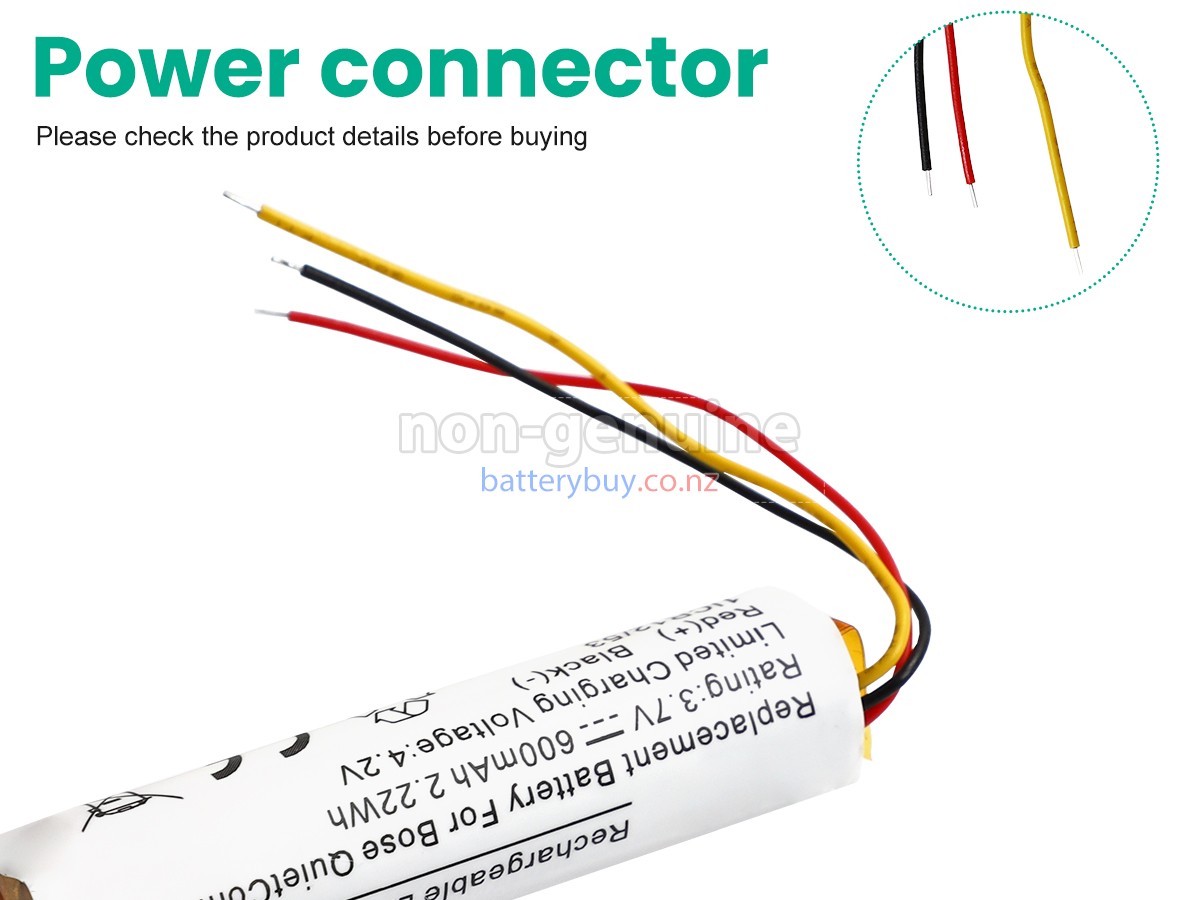 replacement Bose QC35 battery