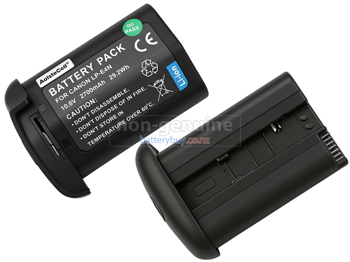 replacement Canon LC-E4N battery