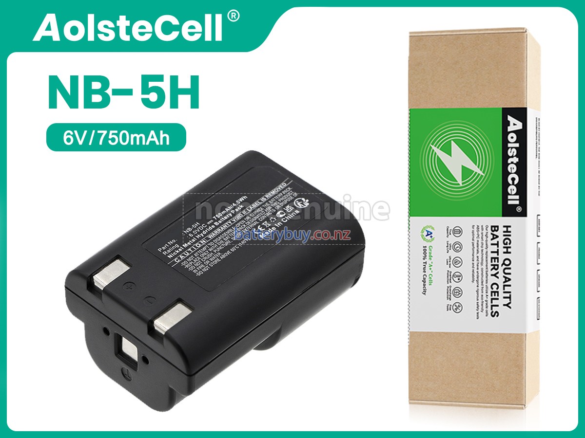 replacement Canon NB-5H battery