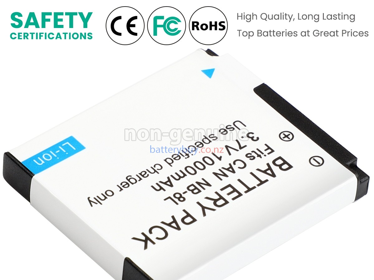 replacement Canon POWERSHOT A1200 battery