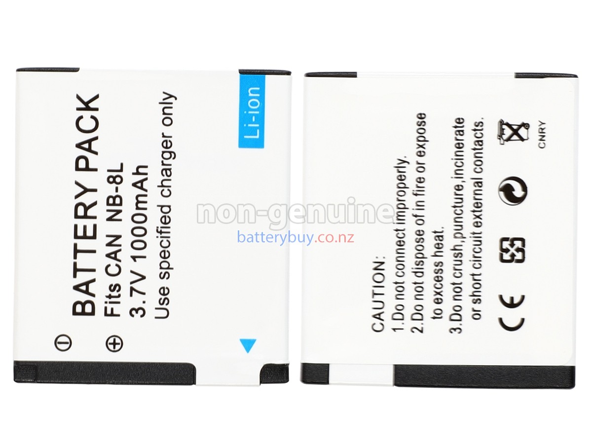 replacement Canon POWERSHOT A1200 battery