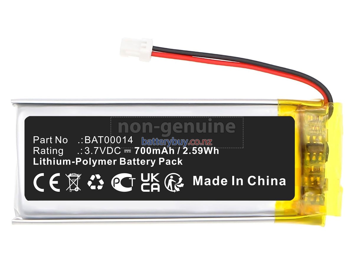 replacement Cardo BAT00014 PACKTALK EDGE battery