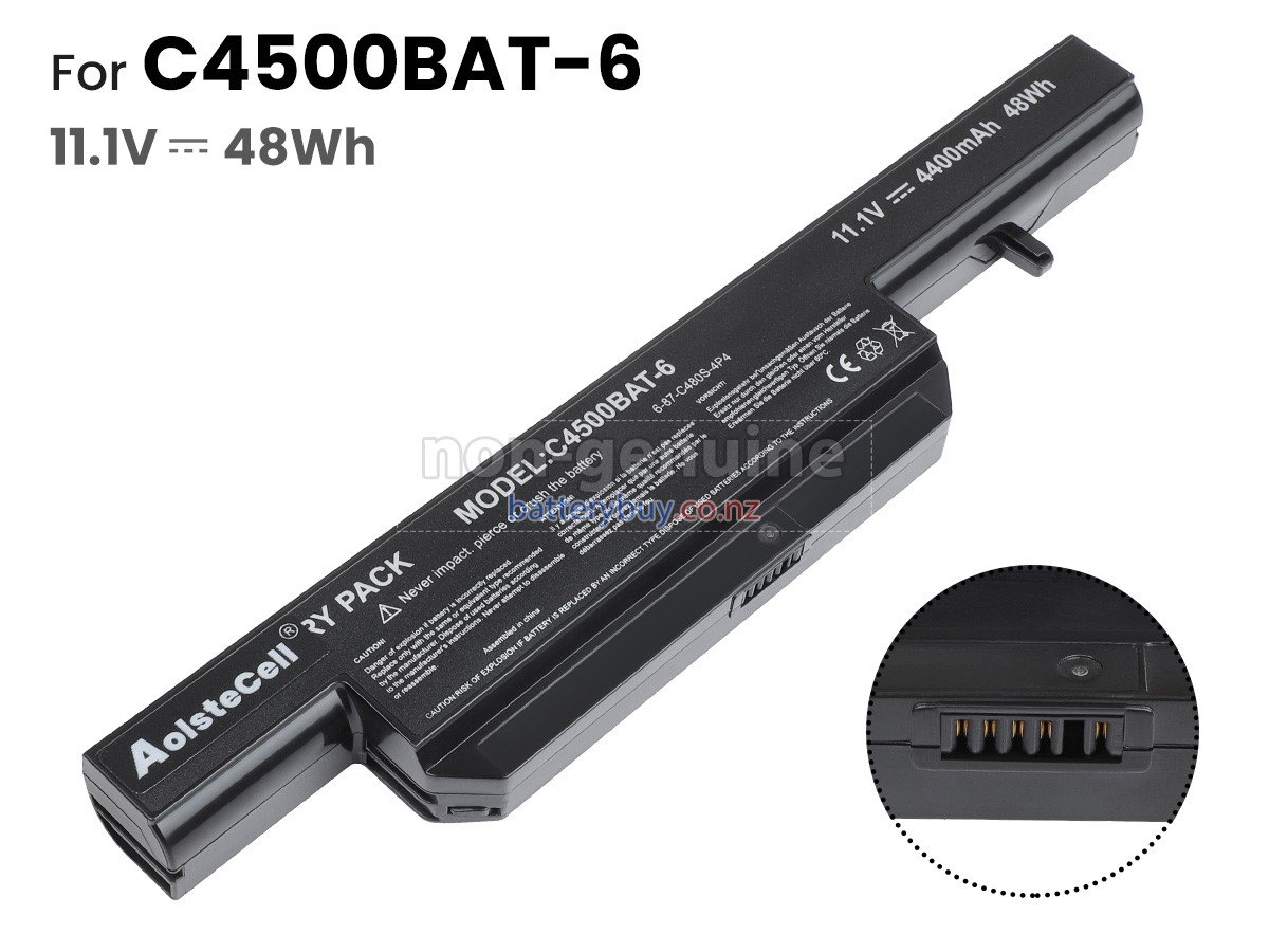 replacement Clevo W240CU battery