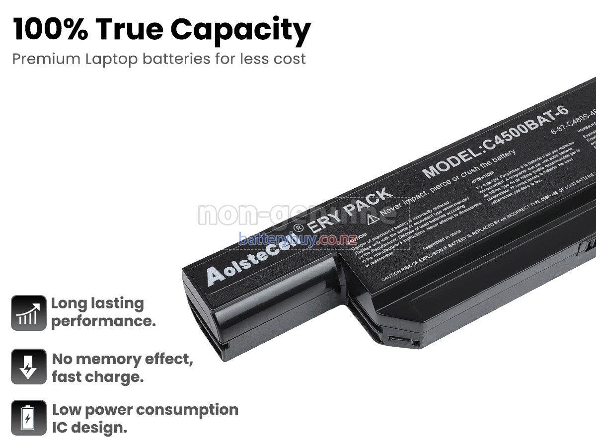 replacement Clevo W240CU battery