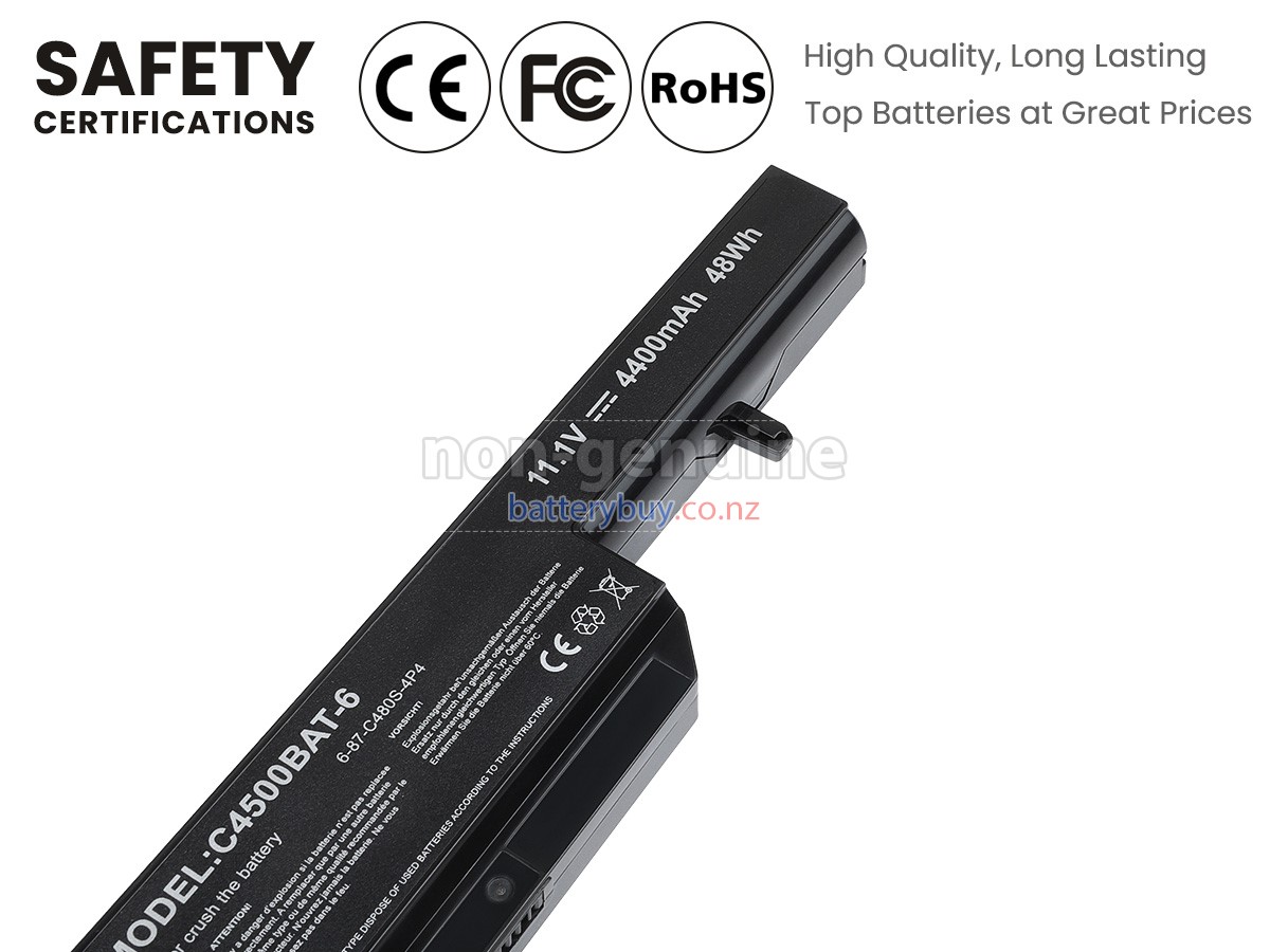 replacement Clevo W240CU battery