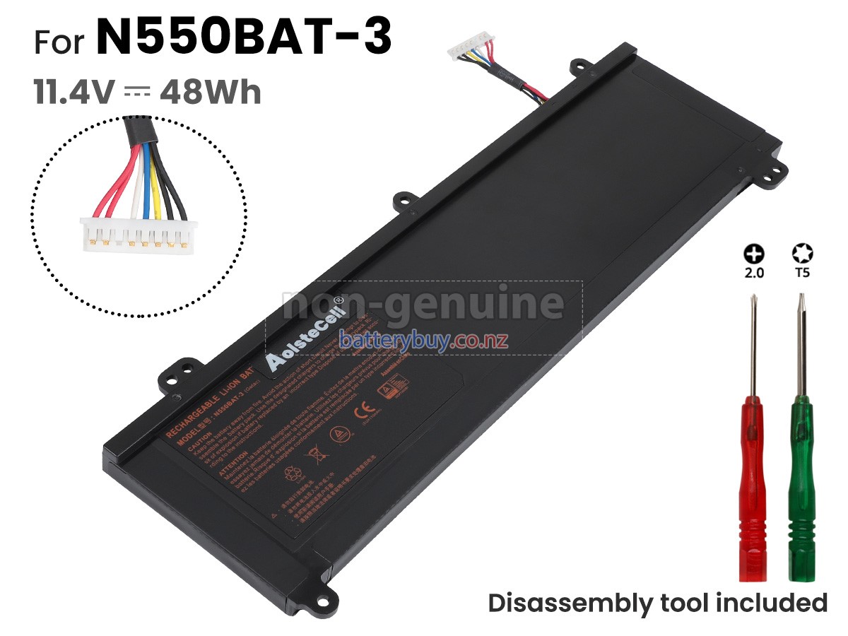 replacement Clevo N551RN battery