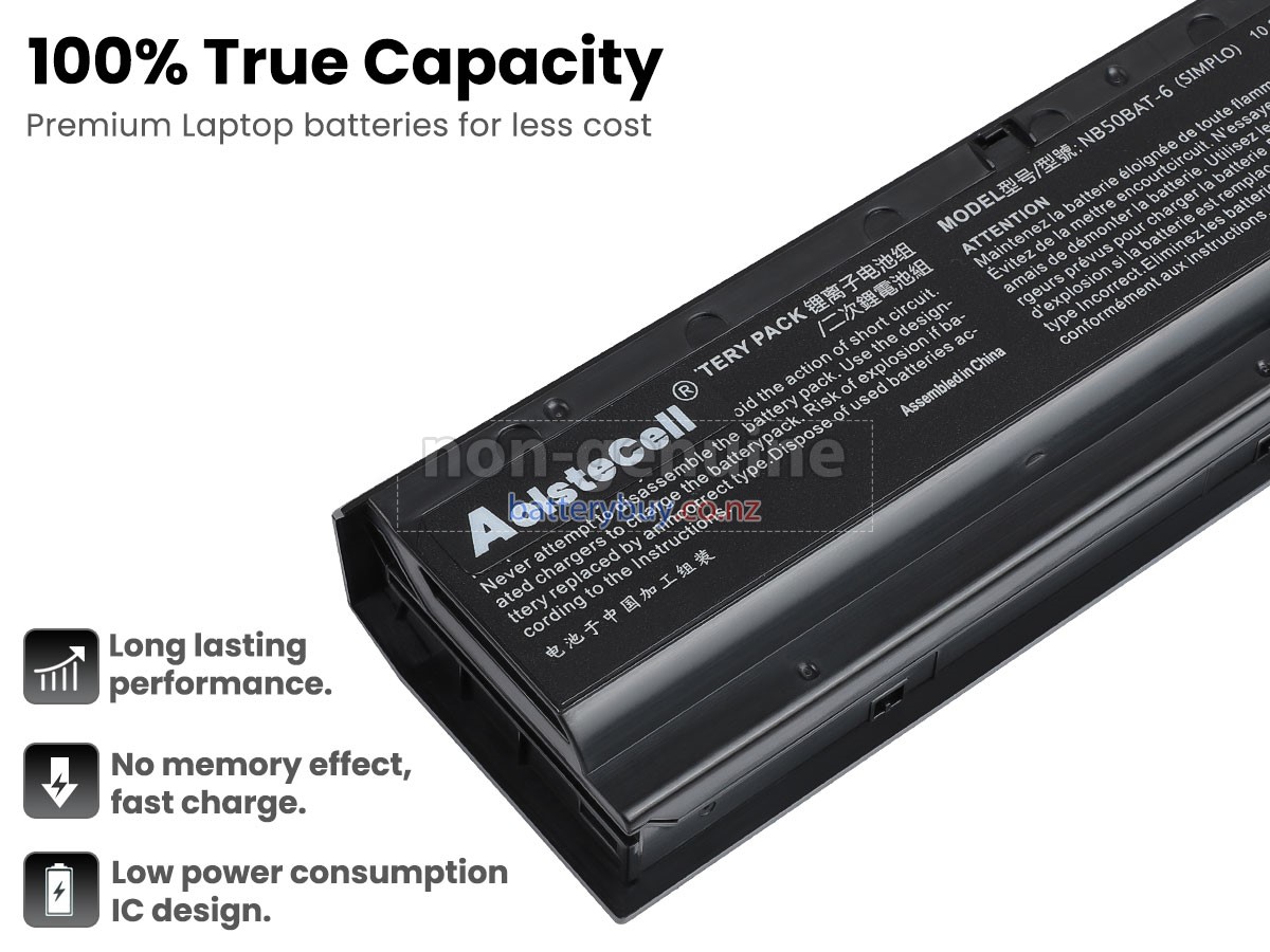 replacement Clevo NB50TJ1 battery