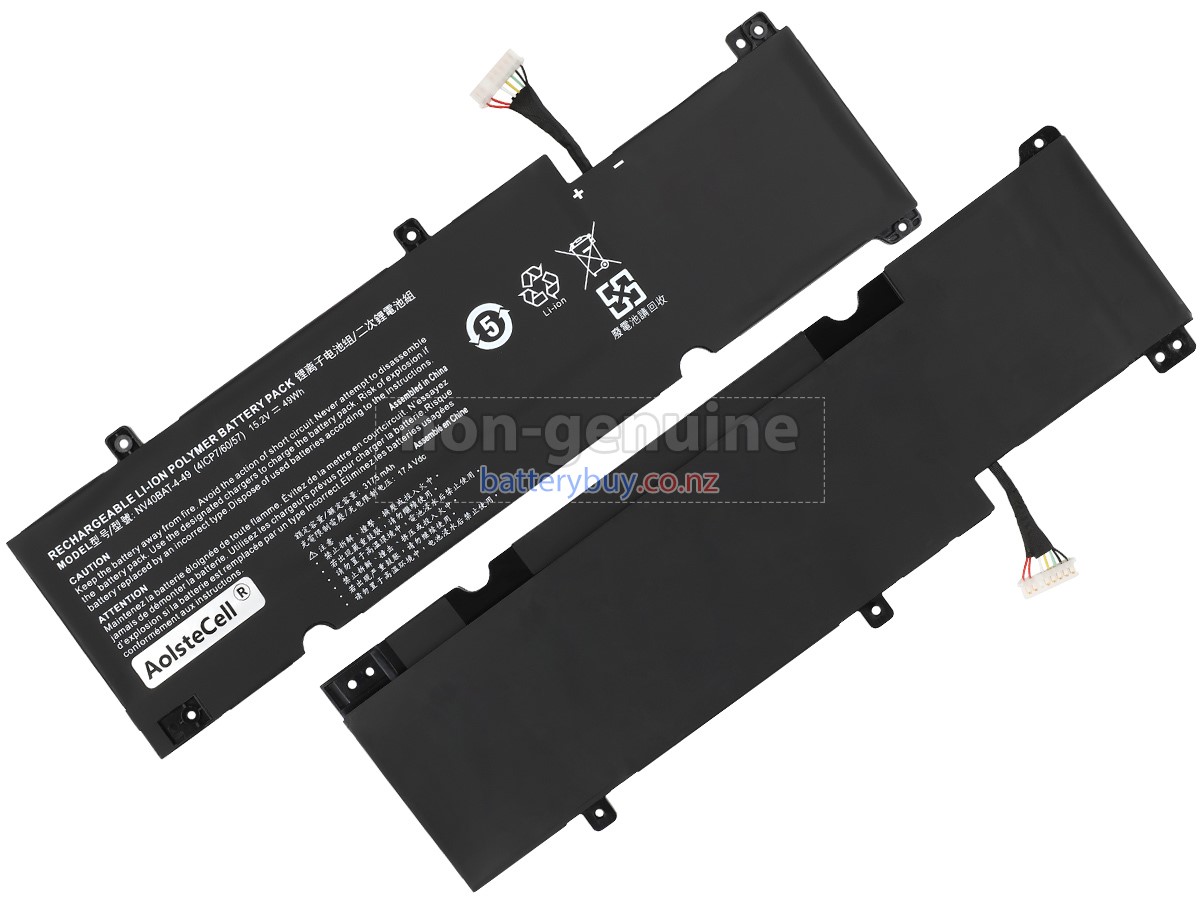 replacement Clevo NEXOC BV4 535IG 21V2 (NV40MK) battery