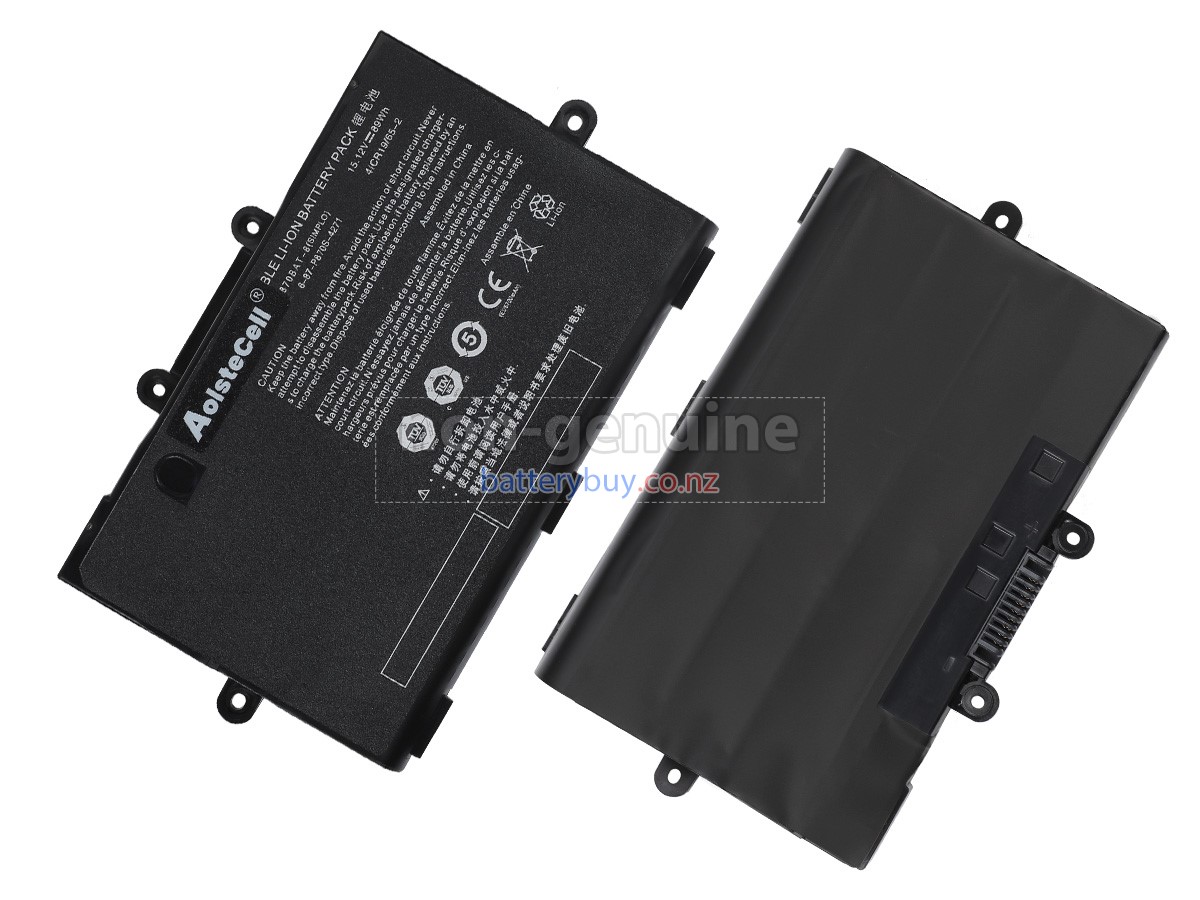 replacement Clevo P870BAT-8 battery